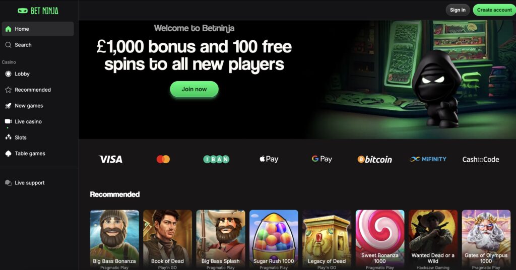 top non UK casino site of 2025